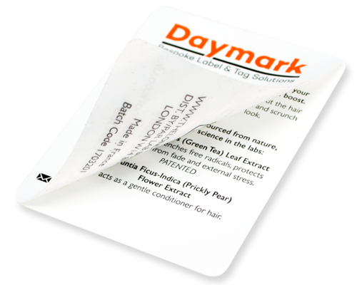 Daymark Peel & Reveal Label